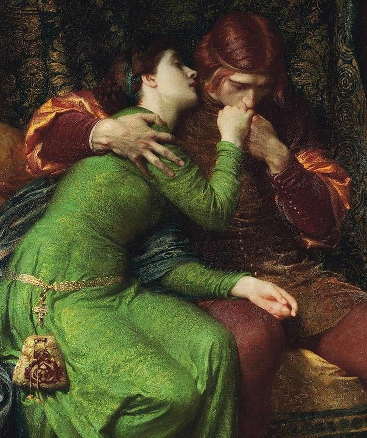 Paolo e Francesca - dettaglio